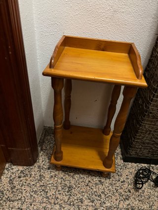 Mueble auxiliar de madera