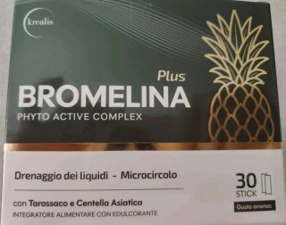 Bromelina Plus Krealis 30 Stick Nuova