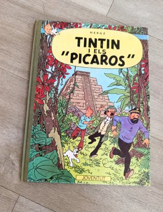 Tintin I Els Picaros lomo de tela