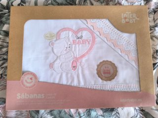 Juego de Sábanas para Cuna Interbaby