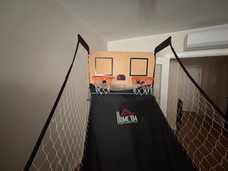 Canasta Doble de Baloncesto Homcom