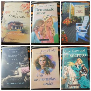 Libros variados, románticos