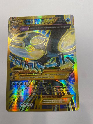 Carta Pokémon Primal Kyogre-EX