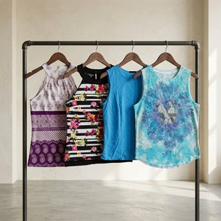 Set de 4 blusas sin mangas