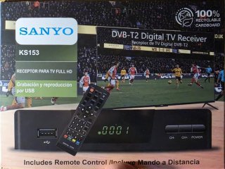 Tdt 2 Receptor TDT Sanyo KS153 DVB-T2