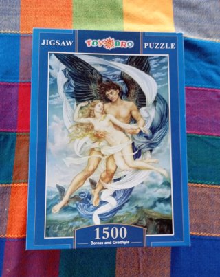 Puzzle 1500 piezas Boreas and Oreithyia