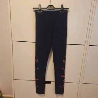 Leggings de niña azul marino 13-14 años