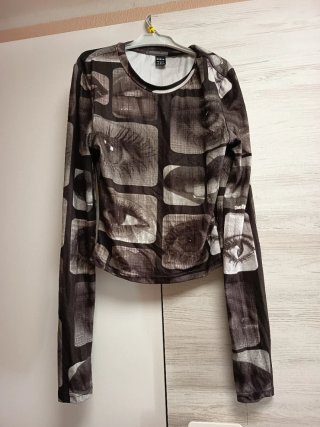 Camiseta SHEIN Estampada Talla S