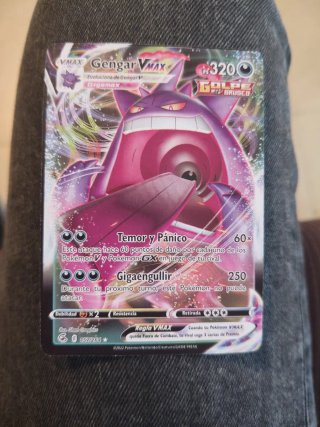 Carta Pokémon Gengar VMAX