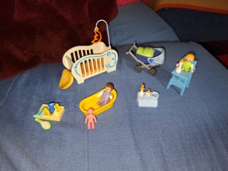 Set de accesorios Playmobil para bebé