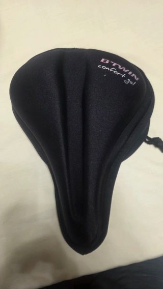Funda de sillín Btwin Confort Gel acolchado