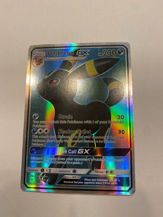 Carta Pokémon Umbreon GX