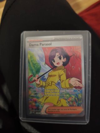 Carta Pokémon Dama Parasol