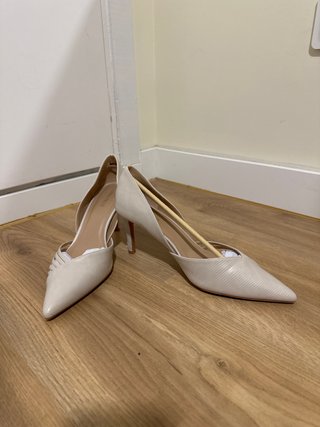 Zapatos de Tacón Anna Field Beige Talla 40