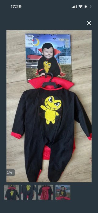 Disfraz de Vampiro para Bebé (7-12 meses)