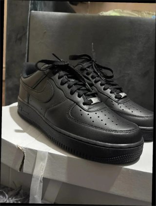 Nike Air Force 1 Low '07 Black Talla 43