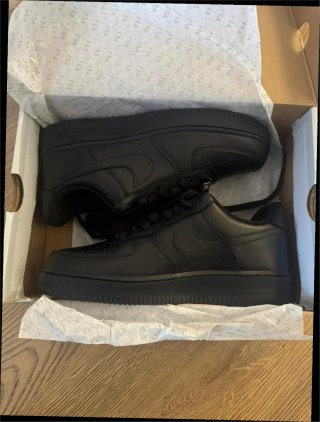 Nike Air Force 1 Low '07 Negras Talla 41