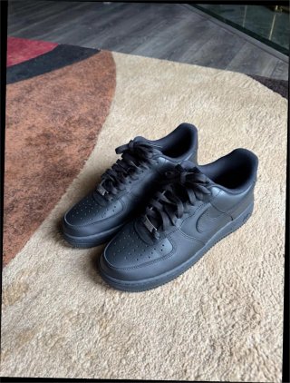 Nike Air Force 1 Low '07 Negras Talla 41