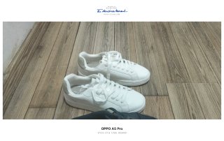 Zapatillas Blancas con una puesta