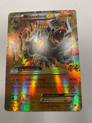 Carta Pokémon M Houndoom EX
