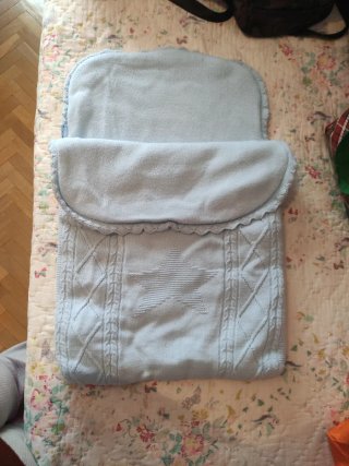 Saco para Capazo de Bebé Azul