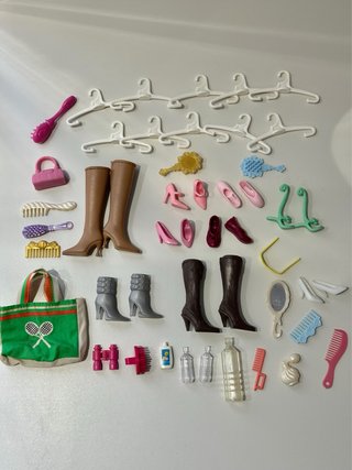 Lote de Accesorios para Muñeca Barbie