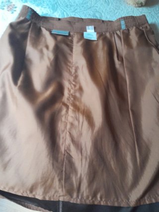 Falda Marrón Talla L