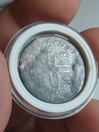 Moneda de vellón Mosqueteros