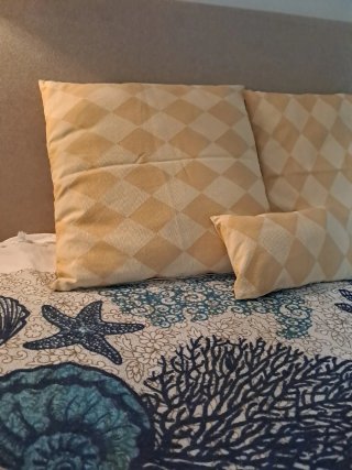 Lote de 3 cojines decorativos