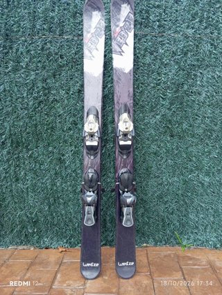 Esquís Wedze 125 cm con Fijaciones Salomon
