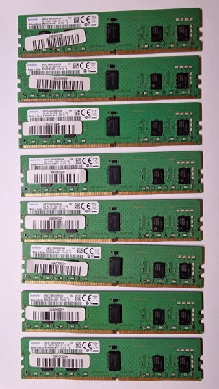 Kit 64GB RAM Samsung (8x 8GB DDR4 ECC)