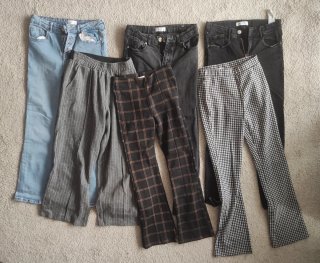Pack de 6 pantalones niña 11-12 años