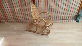 Mecedora Infantil de Mimbre