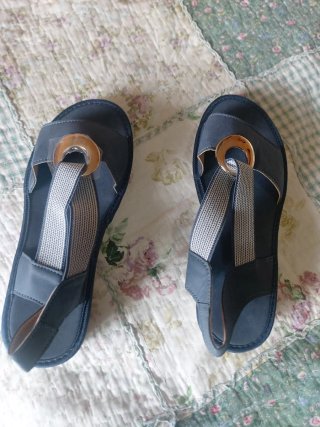 Sandalias Azules