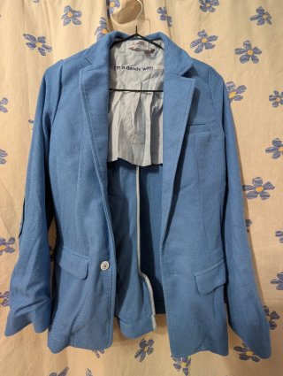 Americana de niño azul, talla 12 (152cm).