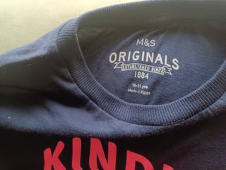 Camiseta manga larga M&S niña