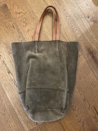 Borsa Serrapiana in camoscio