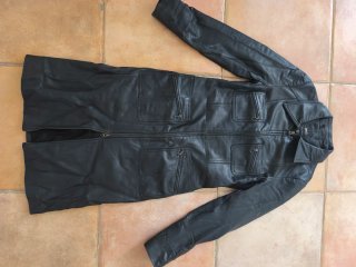 Abrigo de piel Mango