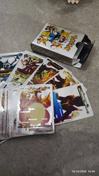 Cartas Pokémon Plateadas