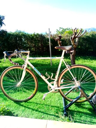 Bicicleta de Carretera Vintage Decathlon 740