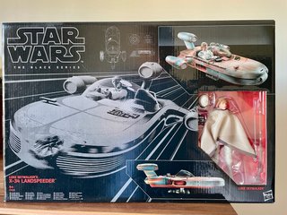 Luke Skywalker X-34 Landspeeder Black Series