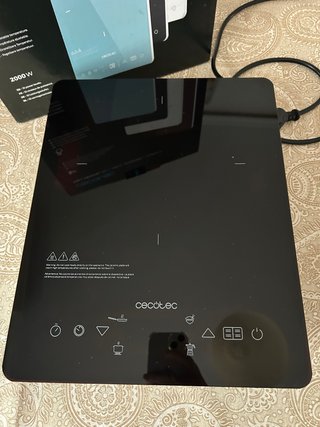 Placa de Inducción Portátil Cecotec