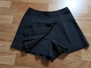 Falda pantalón negra