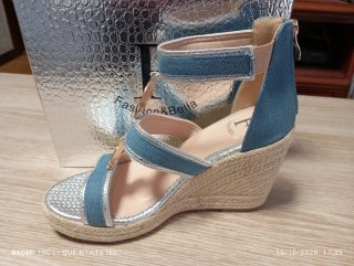 Sandalias de esparto Fashion&Bella