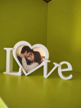 Marco de fotos LOVE