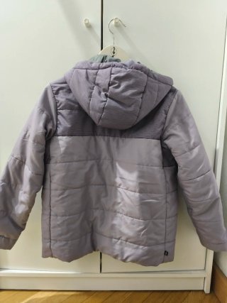 Chubasquero Morado Decathlon Talla10-11