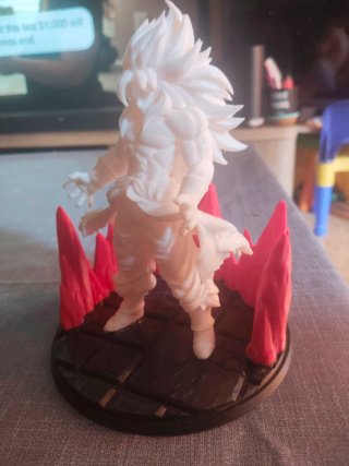 Figura 3D para pintar - Personaje Anime