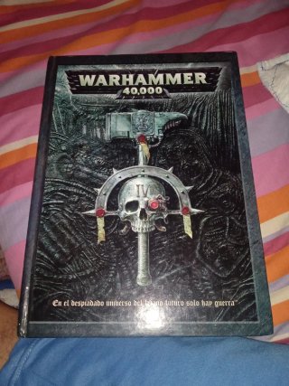 Reglamento Warhammer 40k 4ª Edición Tapa Dura