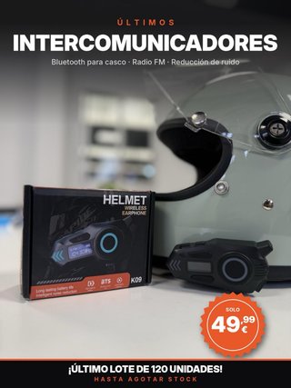 Intercomunicador Bluetooth para Casco K09