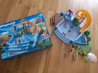 Playmobil Piscina con Tobogán 4858